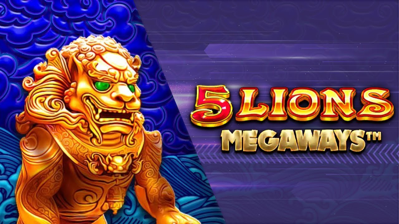 5 Lions Megaways demo — okładka slota Pragmatic Play