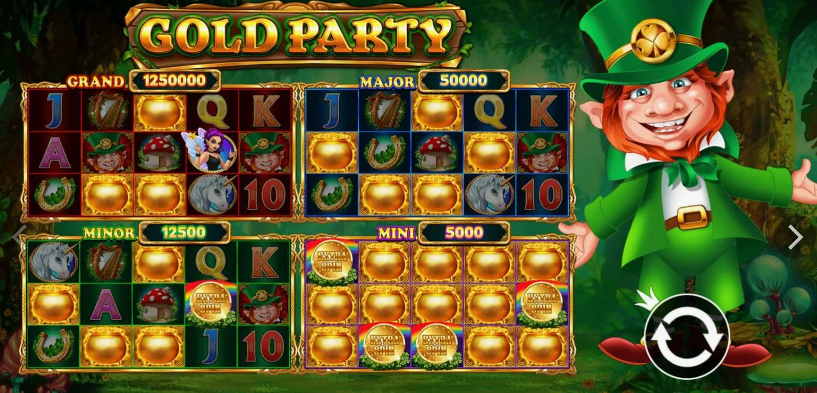 Okładka slota Gold Party (Wild Streak Gaming) — demo wbudowane na stronie