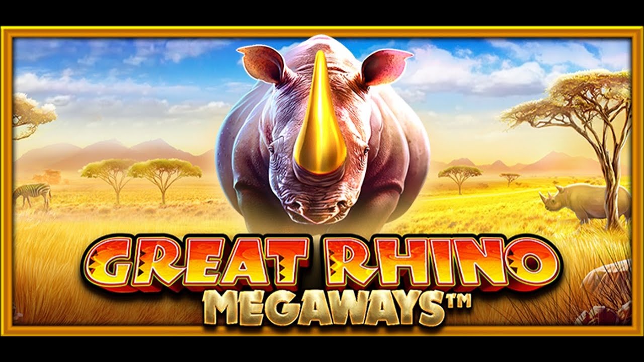 Okładka slota Great Rhino Megaways – Pragmatic Play (demo)