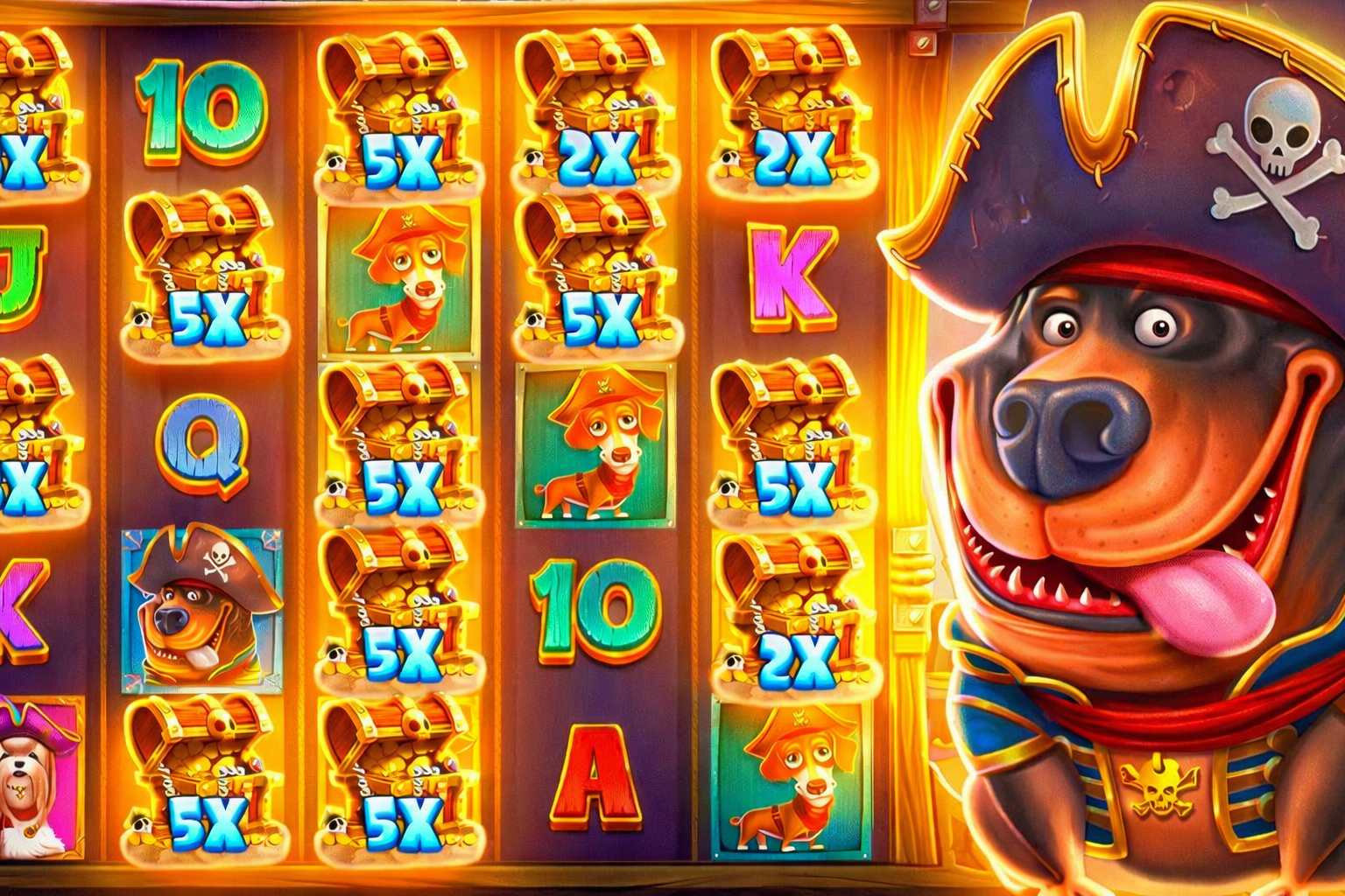 The Dog House: Muttley Crew — okładka slota (demo)