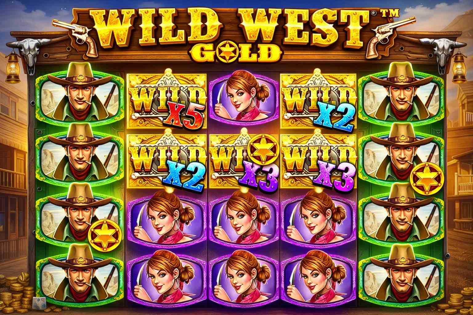 Wild West Gold demo – slot Pragmatic Play (okładka gry)